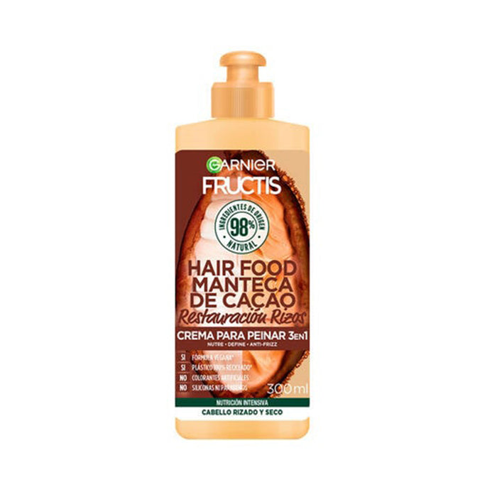Crema Para Peinar Garnier Fructis Manteca De Cacao X 300Ml