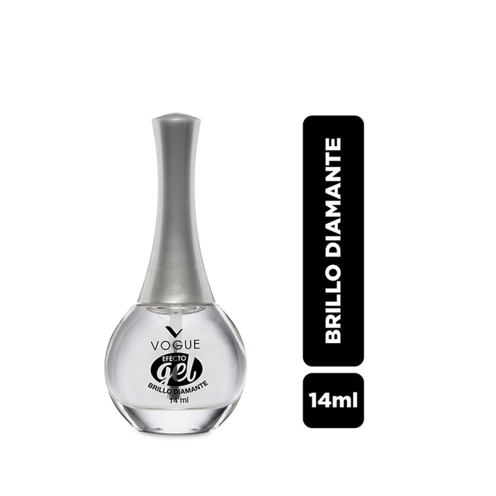 Esmalte Vogue Efecto Gel Brillo Diamante X 14Ml