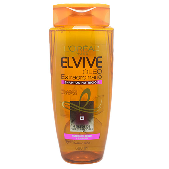 Elvive Shampoo Oleo Extraordinario X 680Ml