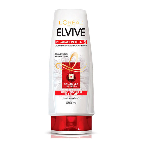 Elvive Acondicionador Reparacion Total5 Cica-Repair X 680Ml