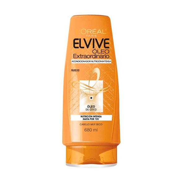 Elvive Acondicionador Oleo Extraordinario Nutricion Intensa X 680Ml