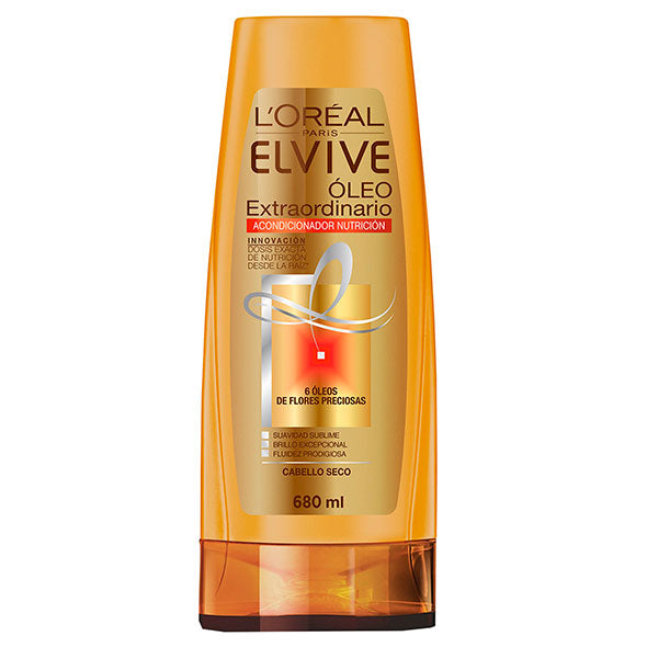 Elvive Acondicionador Oleo Extraordinario Nutricion X 680Ml