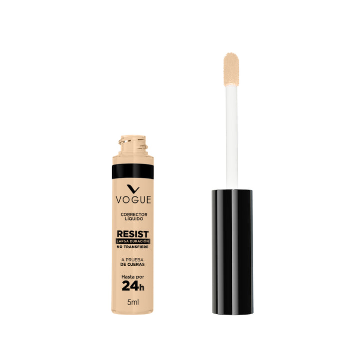Corrector Vogue Liquido Larga Duración Natural X 5Ml