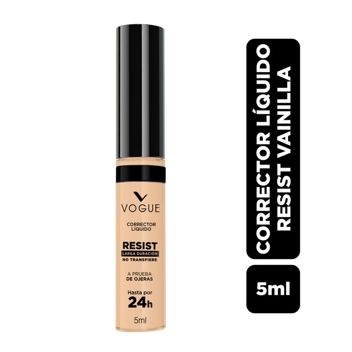 Corrector Vogue Liquido Larga Duración Natural X 5Ml
