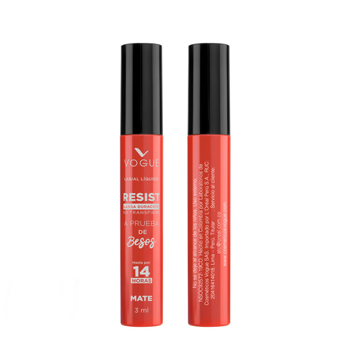 Labial Liquido Vogue Resist Sonadora X 3Ml