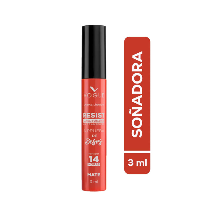 Labial Líquido Vogue Resist Soñadora X 3Ml