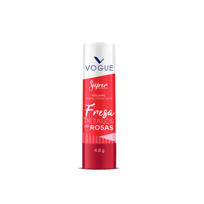 Bálsamo Vogue Labial Fresa X 4.8G