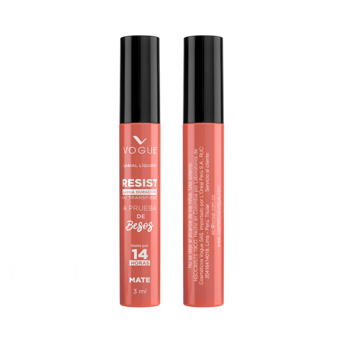 Labial Liquido Vogue Resist Elegante X 3Ml