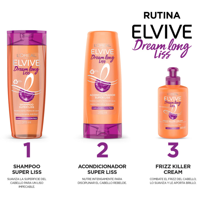 Acondicionador Elvive Dream Long Liss - Cabello Largo Con Frizz X 370Ml