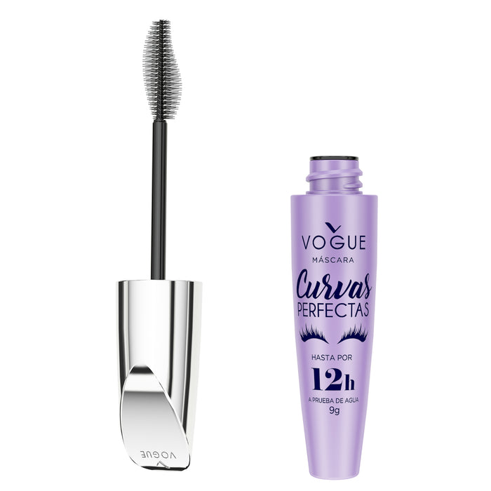 Mascara De Pestañas Vogue Curvas Perfectas 12H Negro X 9G