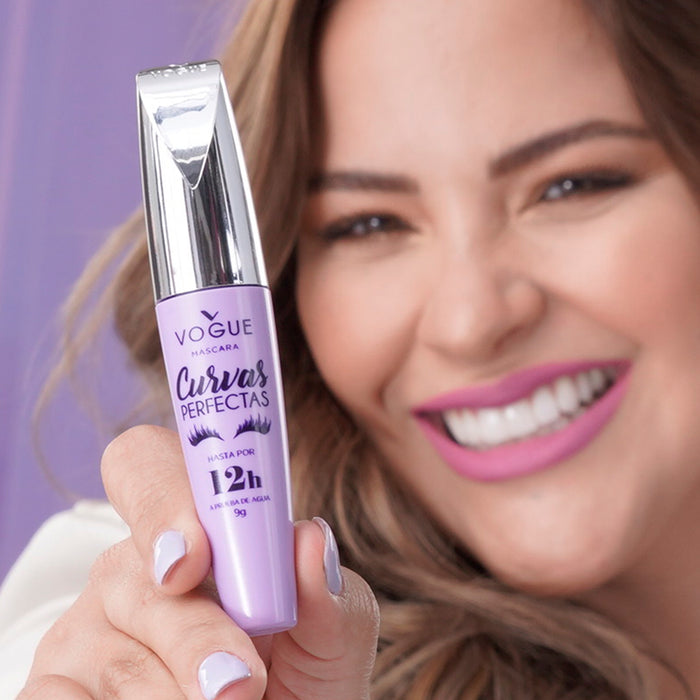 Mascara De Pestañas Vogue Curvas Perfectas 12H Negro X 9G
