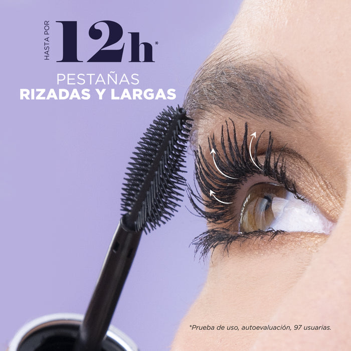 Mascara De Pestañas Vogue Curvas Perfectas 12H Negro X 9G