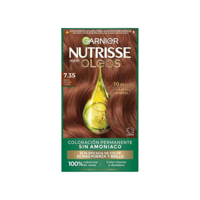 Tinte 7.35 Garnier Nutrisse Rubio Dorado