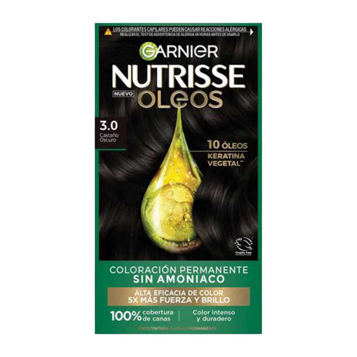 Tinte 3.0 Garnier Nutrisse Castaño Oscuro