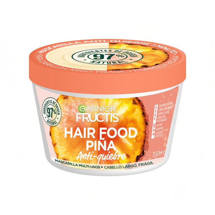 Mascarilla Garnier Fructis Hair Food Piña X 350Ml