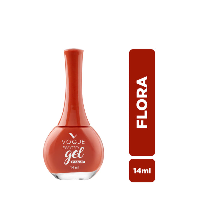 Esmalte Vogue Efecto Gel Flora X 14Ml