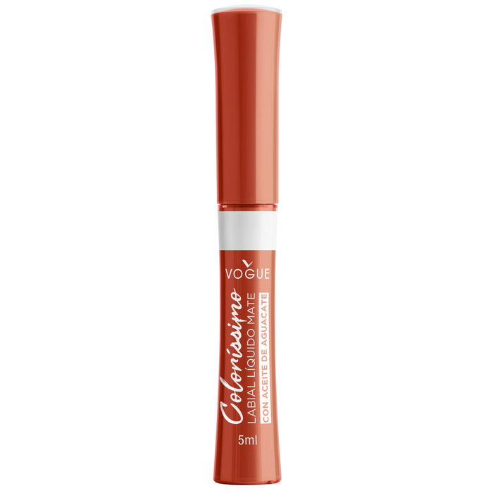 Labial Vogue Liquido Mate Colorissimo Frutilla X 5Ml