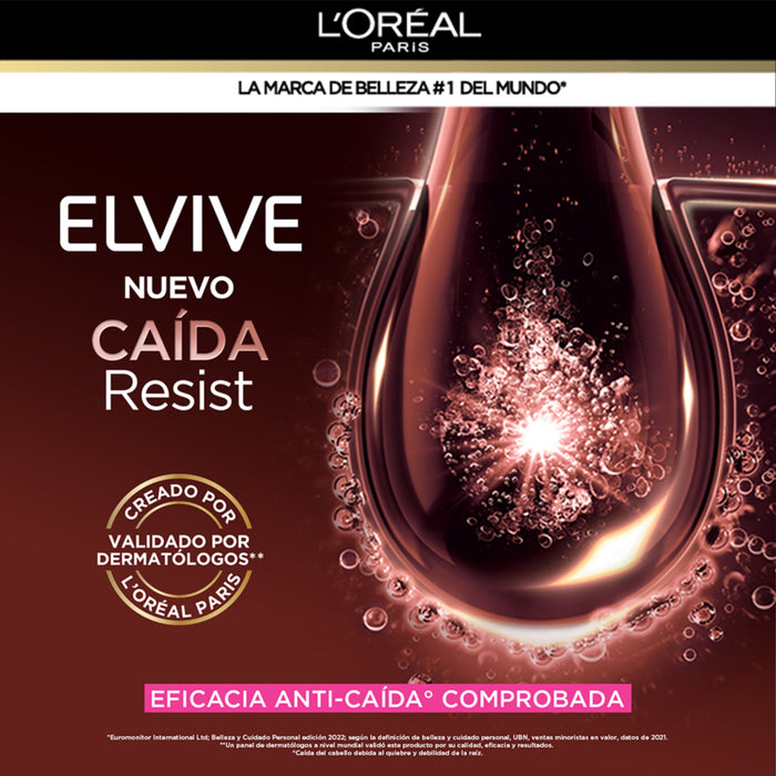 Shampoo Elvive Anti Caida - Cabello Quebradizo X 370Ml