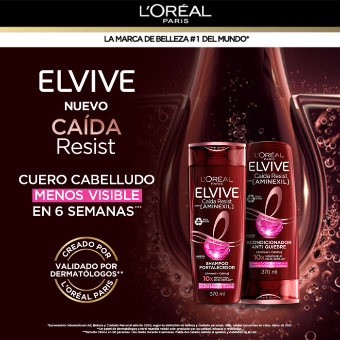 Shampoo Elvive Anti Caida - Cabello Quebradizo X 370Ml