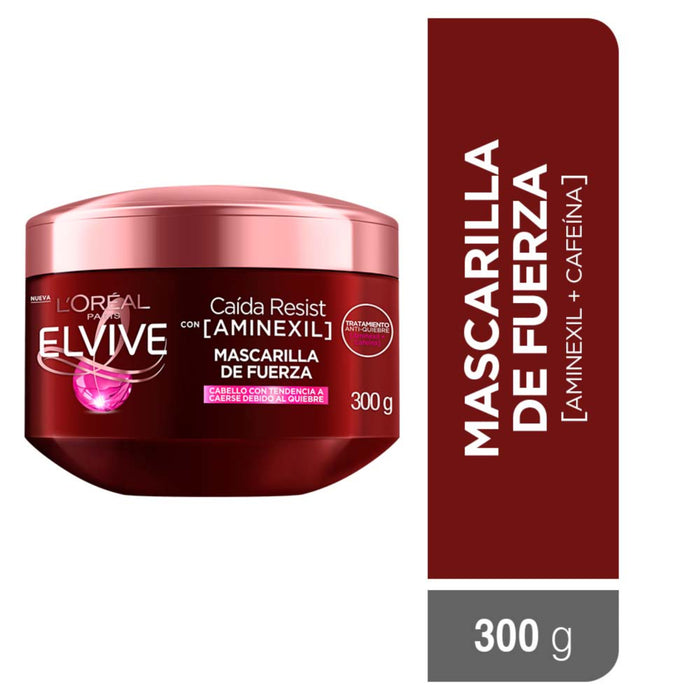 Mascarilla Elvive Capilar Anti Caida - Cabello Quebradizo X 300G