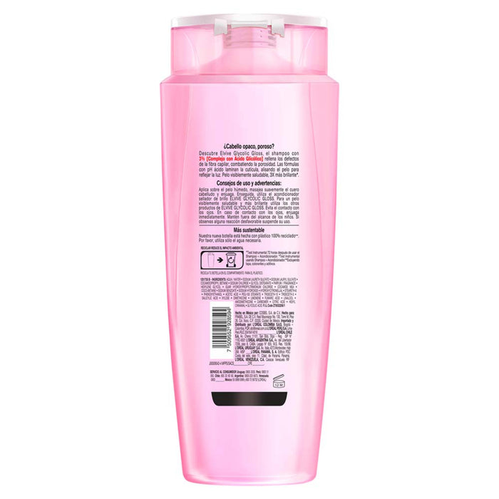 Shampoo Elvive Glycolic Gloss X 680Ml