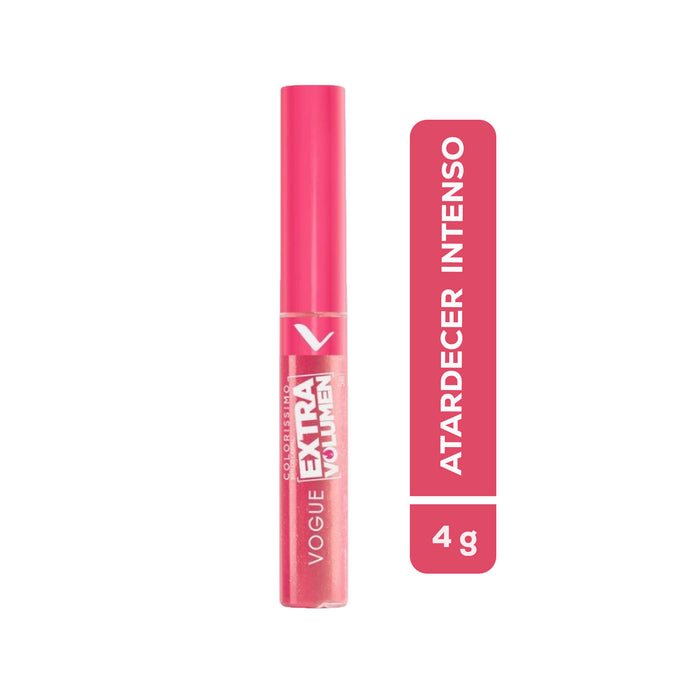 Brillo Labial Vogue Colorissimo Extra Volumen Atardecer Intenso X 5Ml