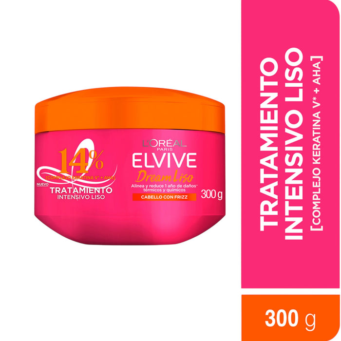 Mascara De Tratamiento Elvive Dream Liso X 300G