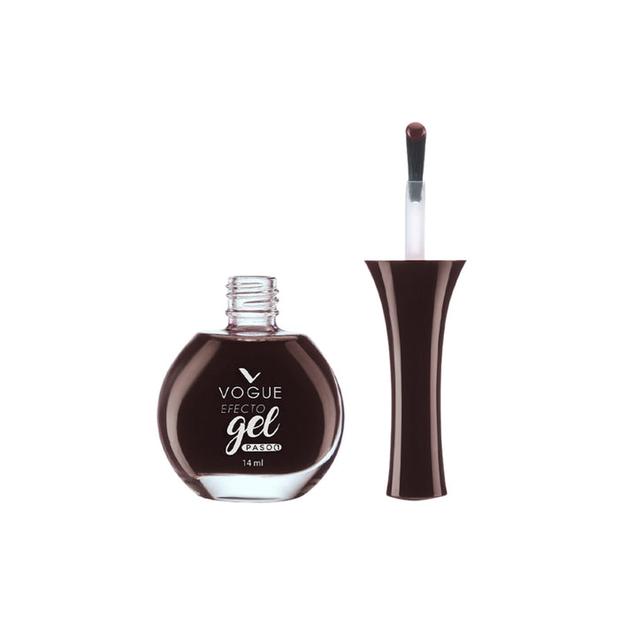 Esmalte Vogue Efecto Gel Tono Cacao X 14Ml