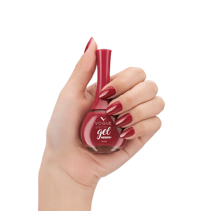 Esmalte Vogue Efecto Gel Tono Placer X 14Ml