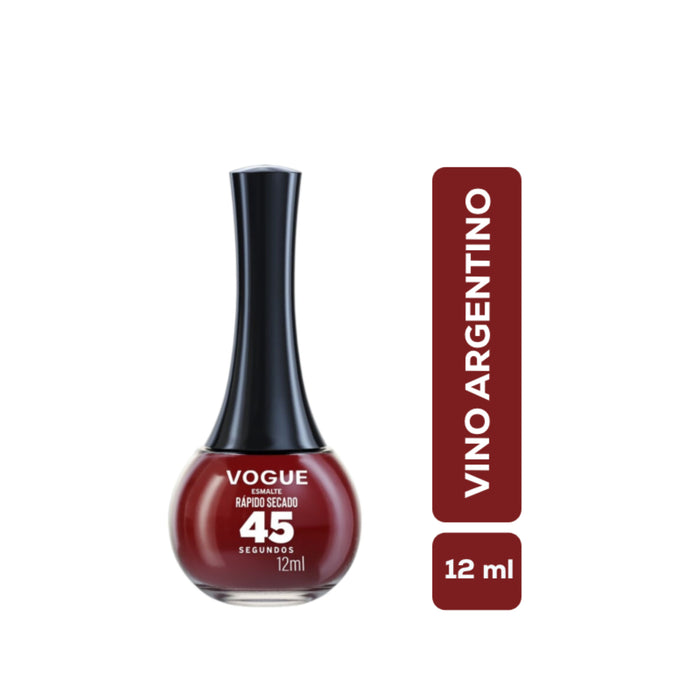 Esmalte Vogue Secado Rapido Vino Argentino X 12Ml