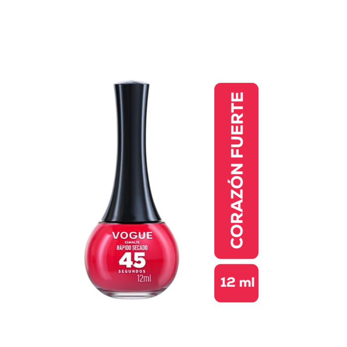 Esmalte Vogue Secado Rapido Corazon Fuerte X 12Ml