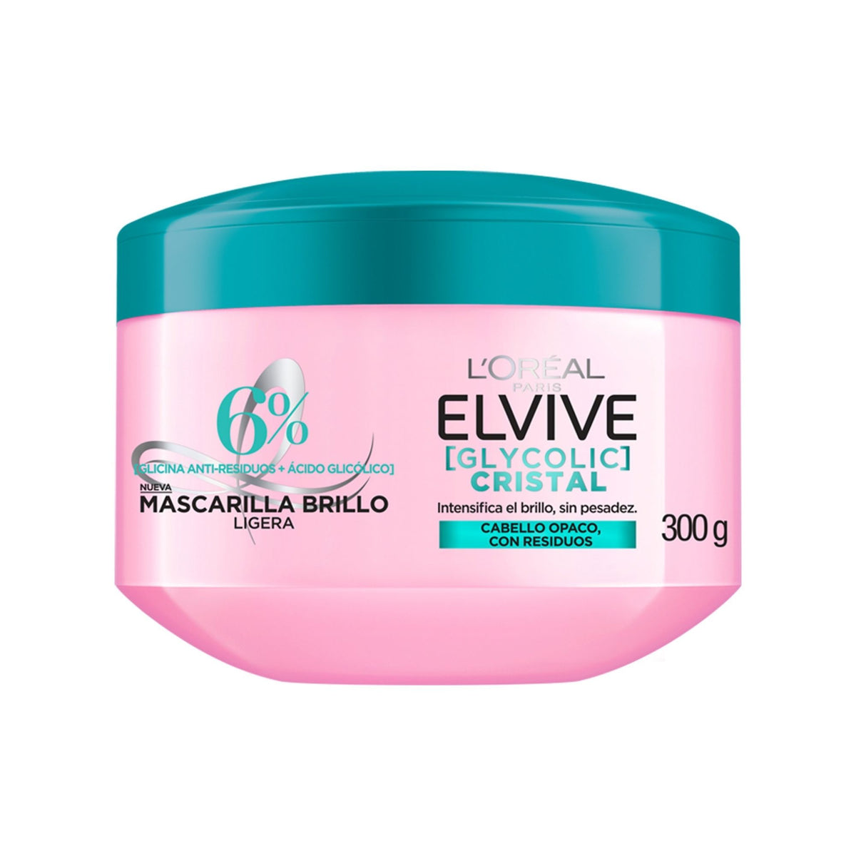 Mascarilla De Tratamiento Elvive Glycolic Cristal X 300G — Amarket
