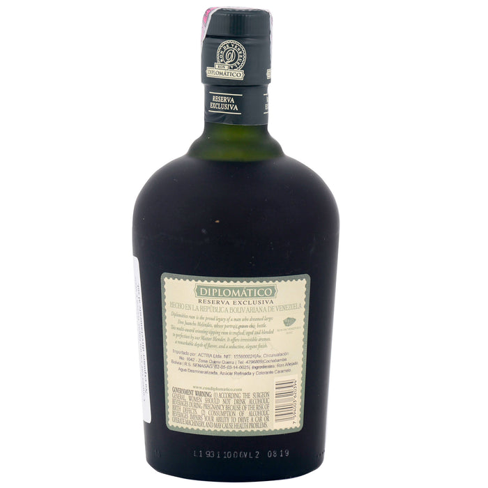 Ron Diplomático Reserva Exclusiva X 750Ml