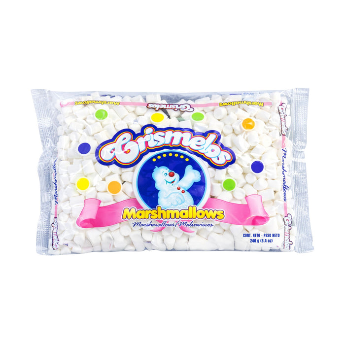 Malvaviscos Mini Blanco Crismelos Vainilla X 240G