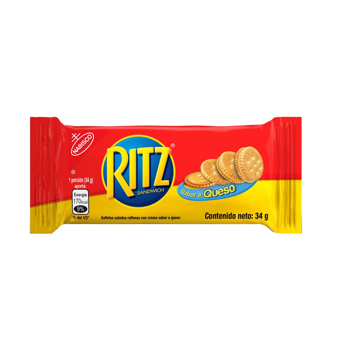 Ritz Galleta Salada Sabor A Queso X 30G