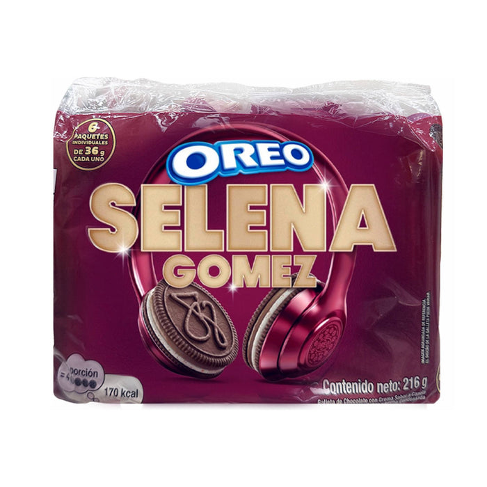 Galletas Oreo Selena Gomez Sabor Canela Y Leche X 216G
