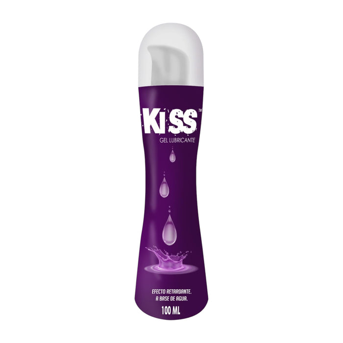 Gel Lubricante Intimo Kiss Efecto Retardante X 100Ml