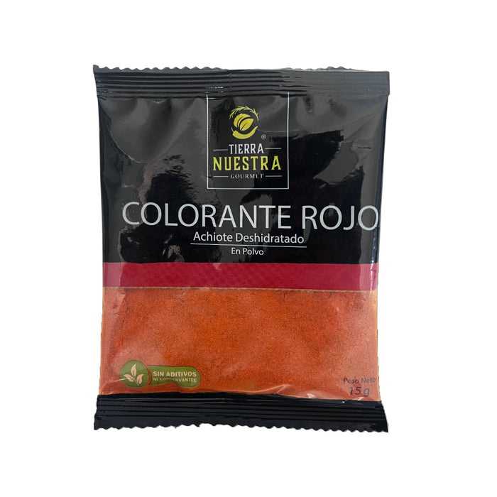 Colorante Rojo Tierra Nuestra Polvo X 15G