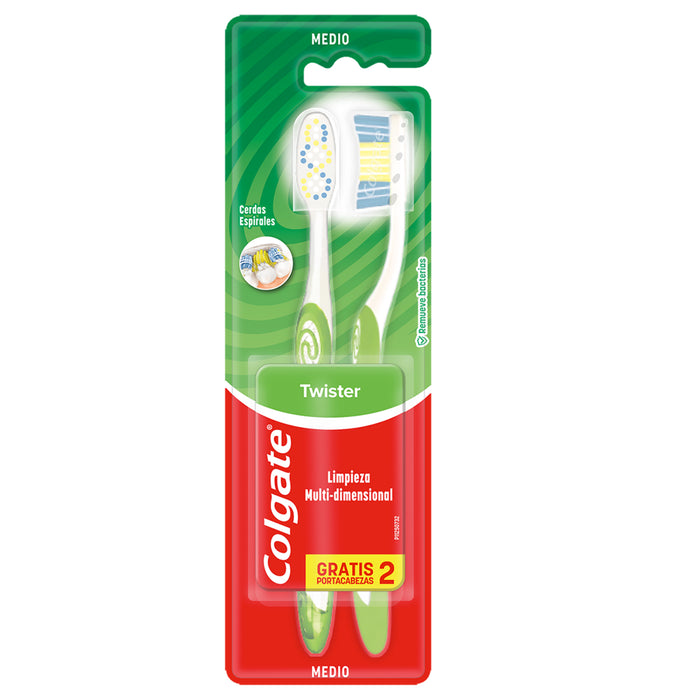 Cepillo Colgate Twister X 2 Unidades