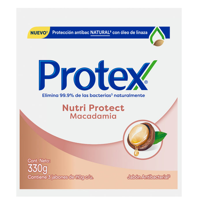 Protex Pack Jabon Macadamia 110G X 3 Unidades