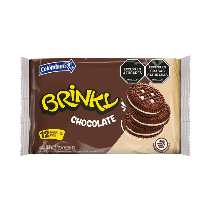 Galleta Colombina Brinky Chocolate X 25G