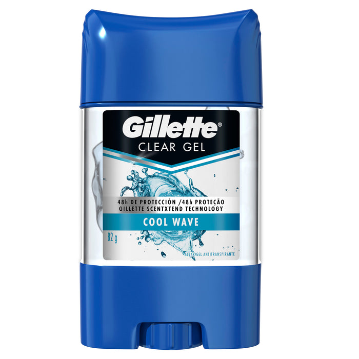 Gillette Gel Antitranspirante Cool Wave X 82G