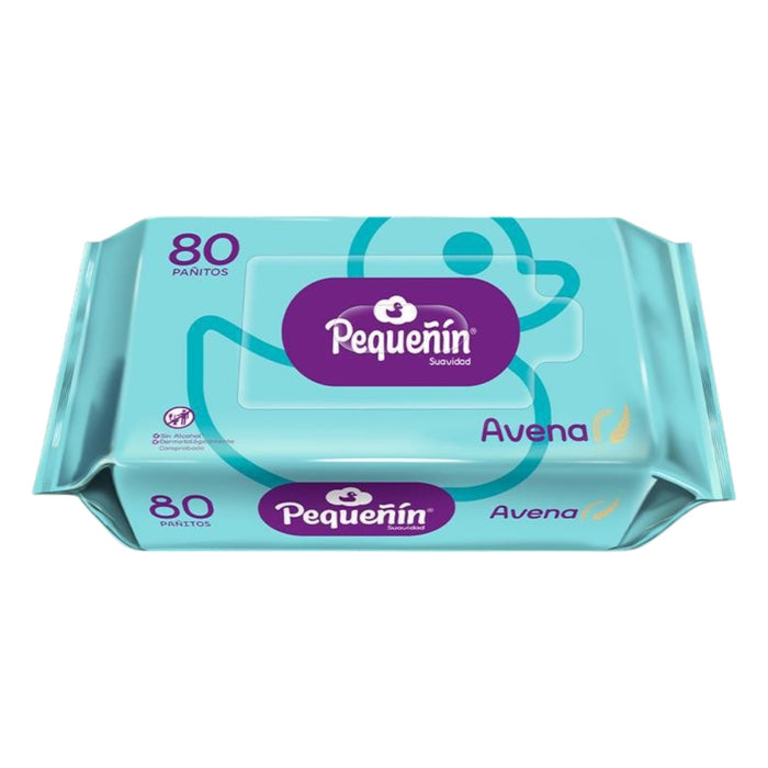 Toallitas Húmedas Pequeñin Avena X 80 Unidades
