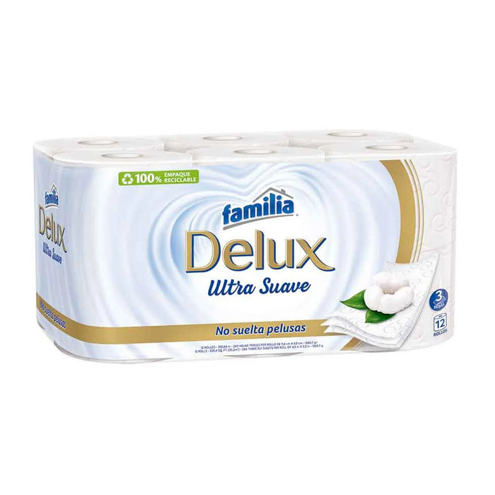 Familia Delux Papel Higienico Th X 12 Rollos