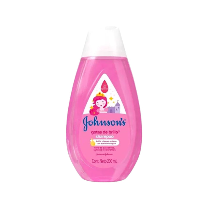Shampoo Johnson Gotas De Brillo Toque Sedoso X 200Ml