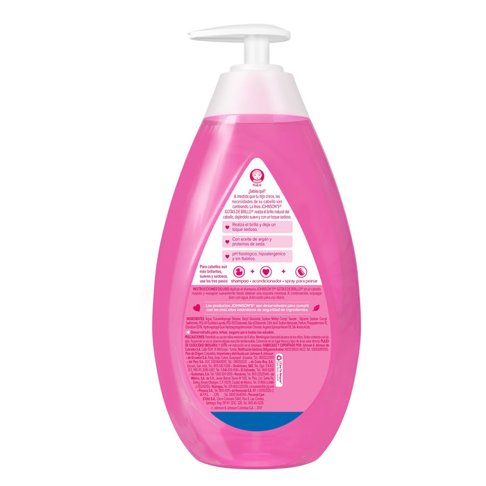 Johnson Baby Shampoo Gotas De Brillo X 750Ml