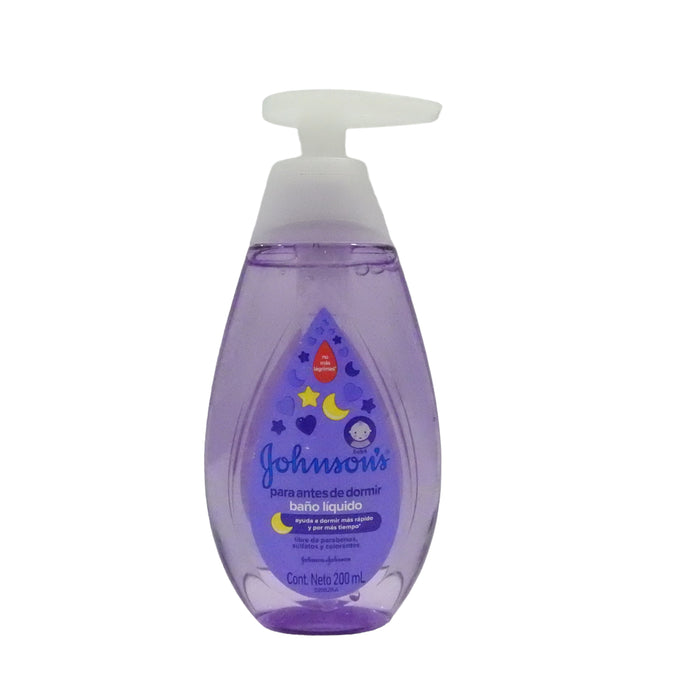 Baño Líquido Johnson Antes De Dormir X 200Ml