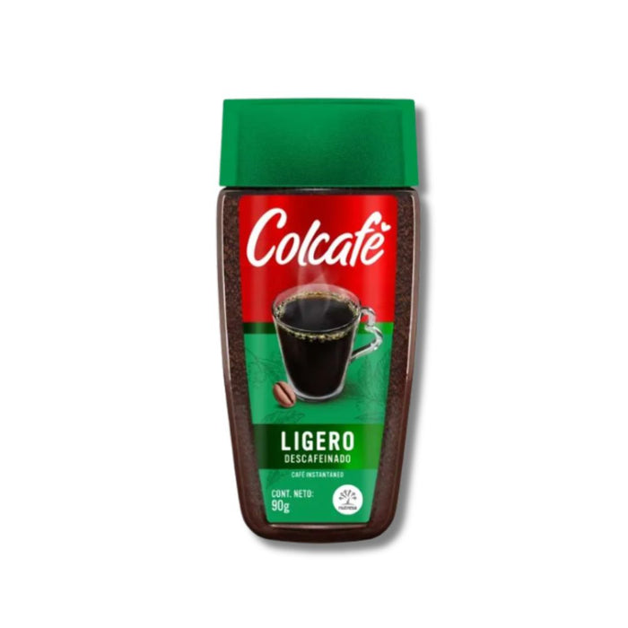Café Instantáneo Colcafe Descafeinado Ligero X 90G