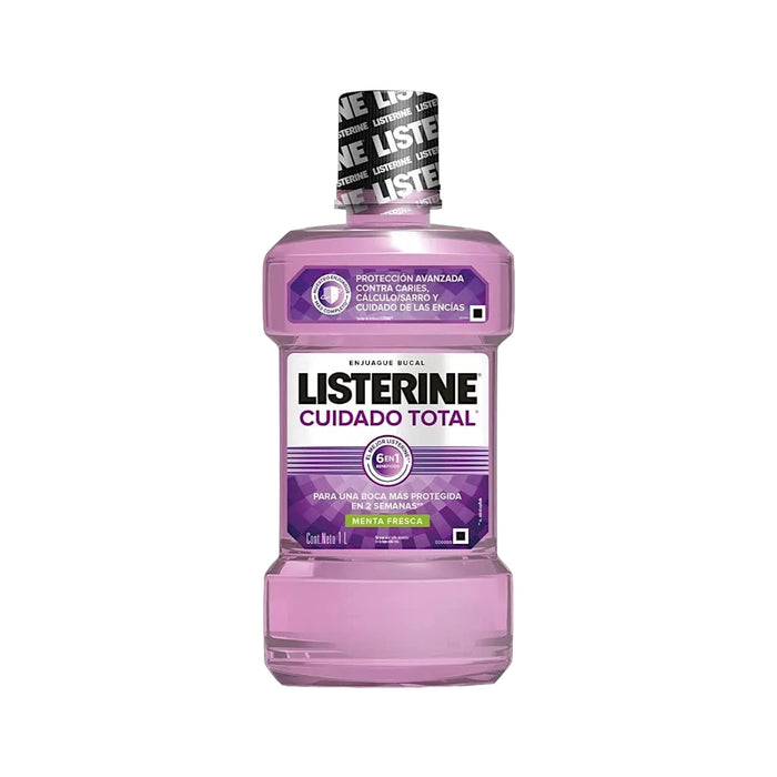 Listerine Enj Bucal Cuidado Total X 1 Lt Menta Fresca