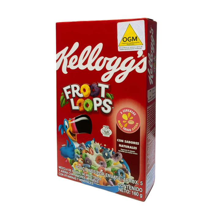 Cereal Kelloggs Froot Loops X 160G